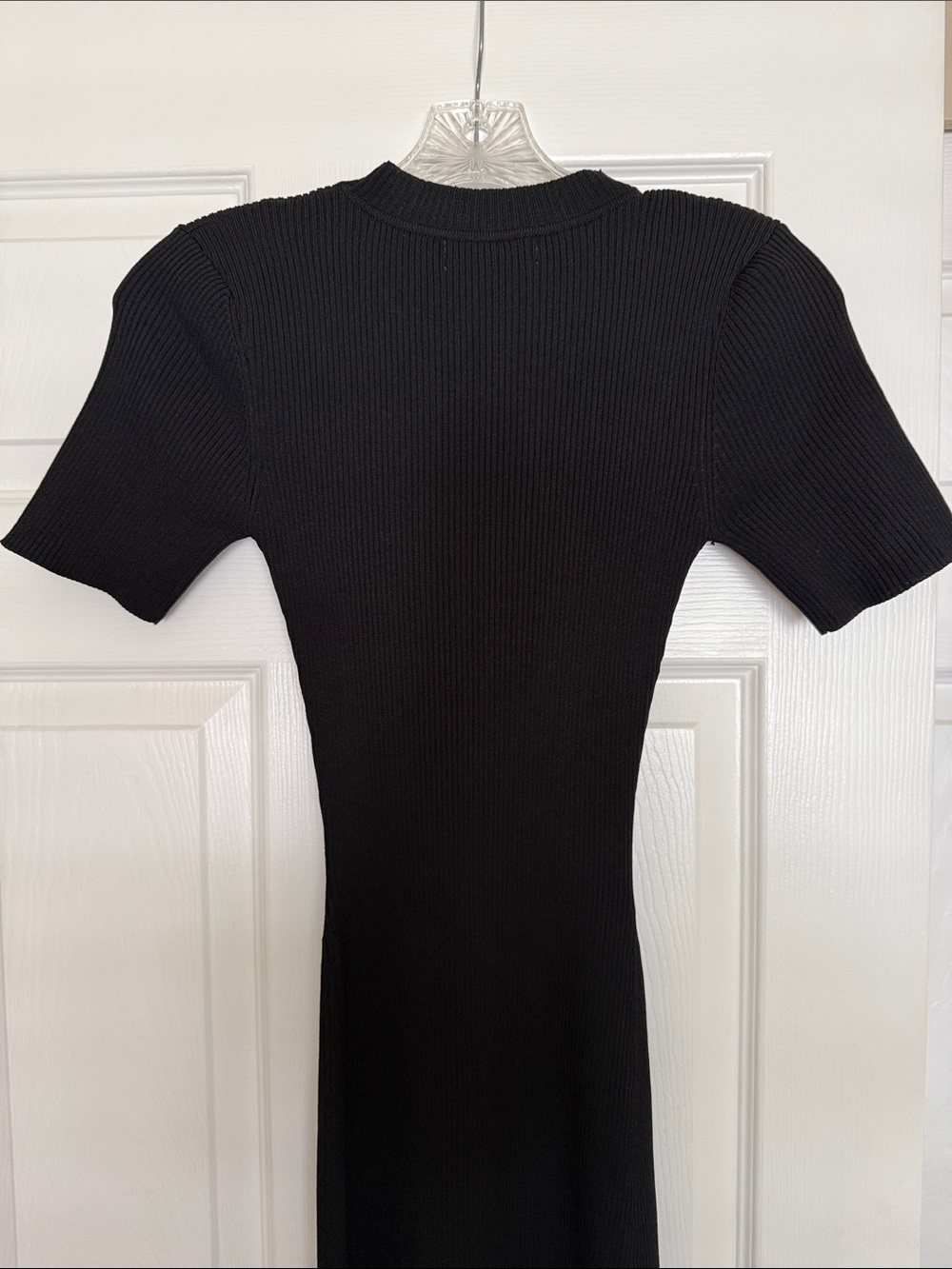 Showpo Black Lanie Midi Dress 2 - Picture 4 of 9